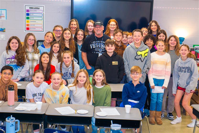Students celebrate Veterans Day